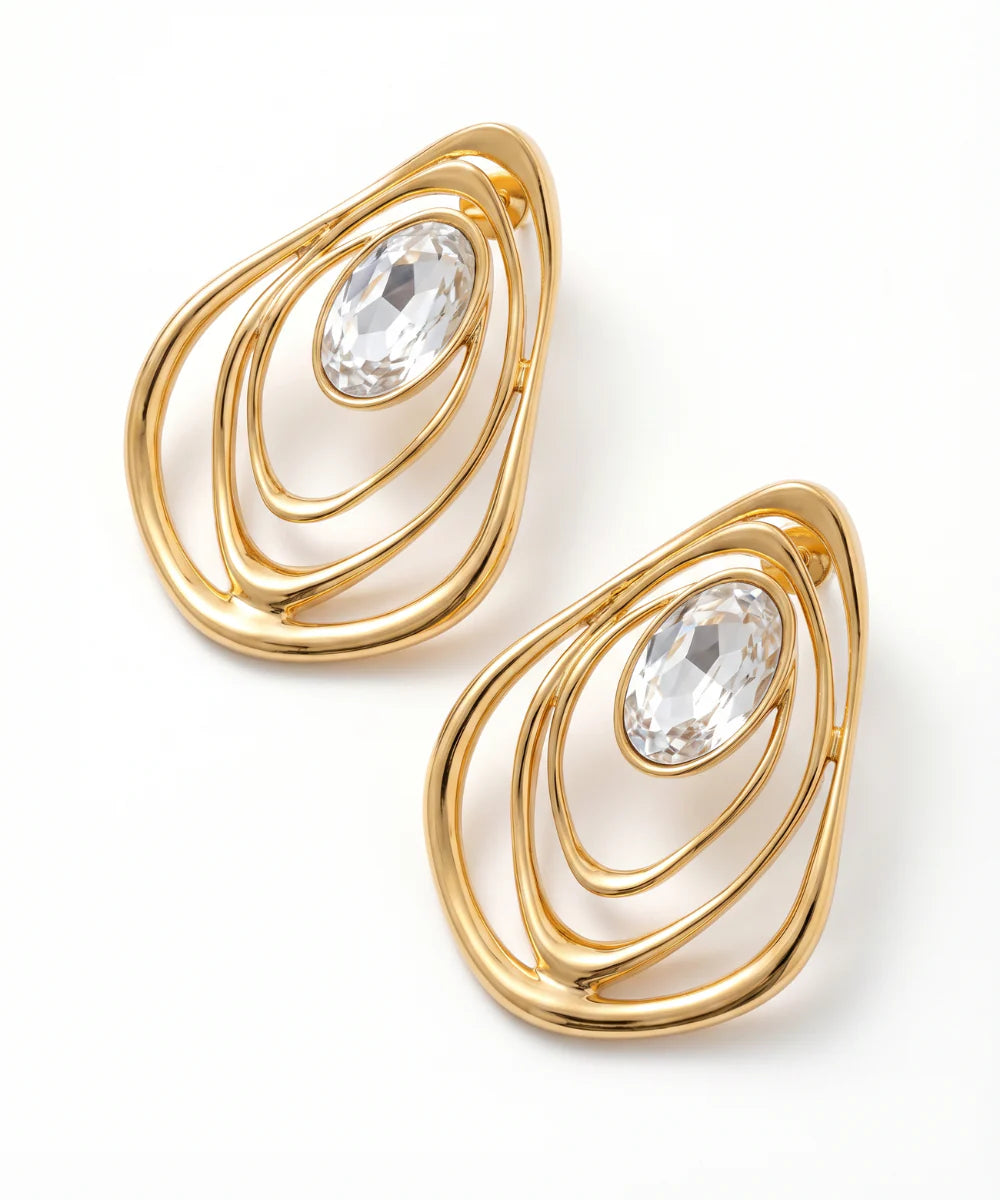 Wave Statement Earring