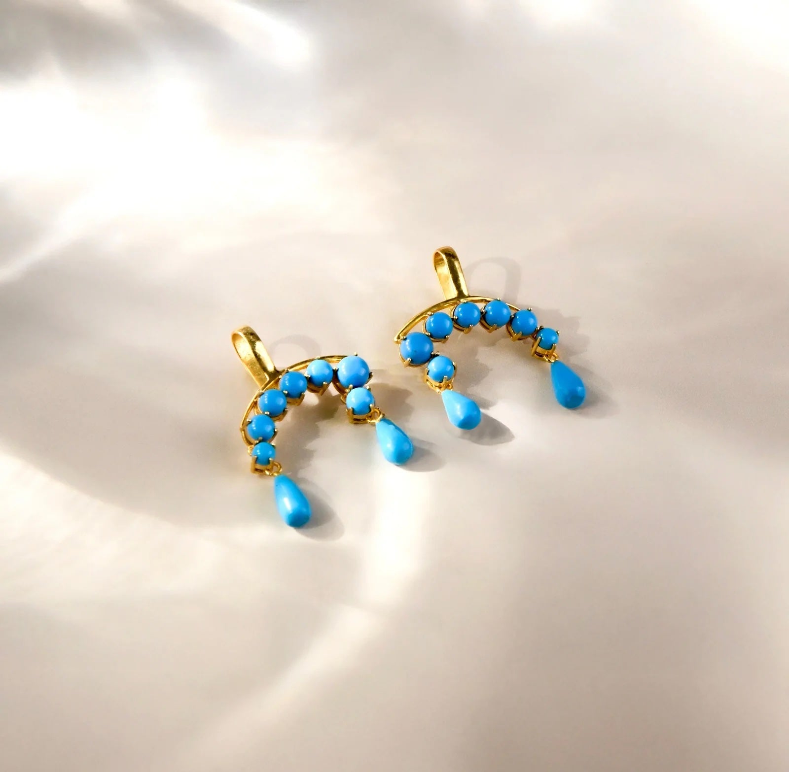 Waves of Blue Ear Cuff - 1 PIECE