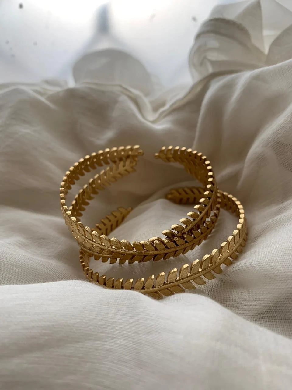 Wheat Cuff Bracelet (Single)