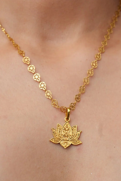 Lotus Pendant