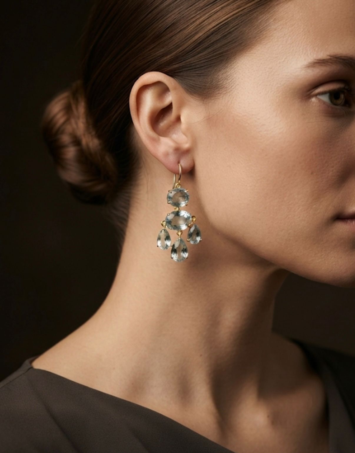 Girandole - Blue Topaz