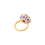 Load image into Gallery viewer, PARAKEET RING - JUNGLE GREEN &amp; LAVENDER
