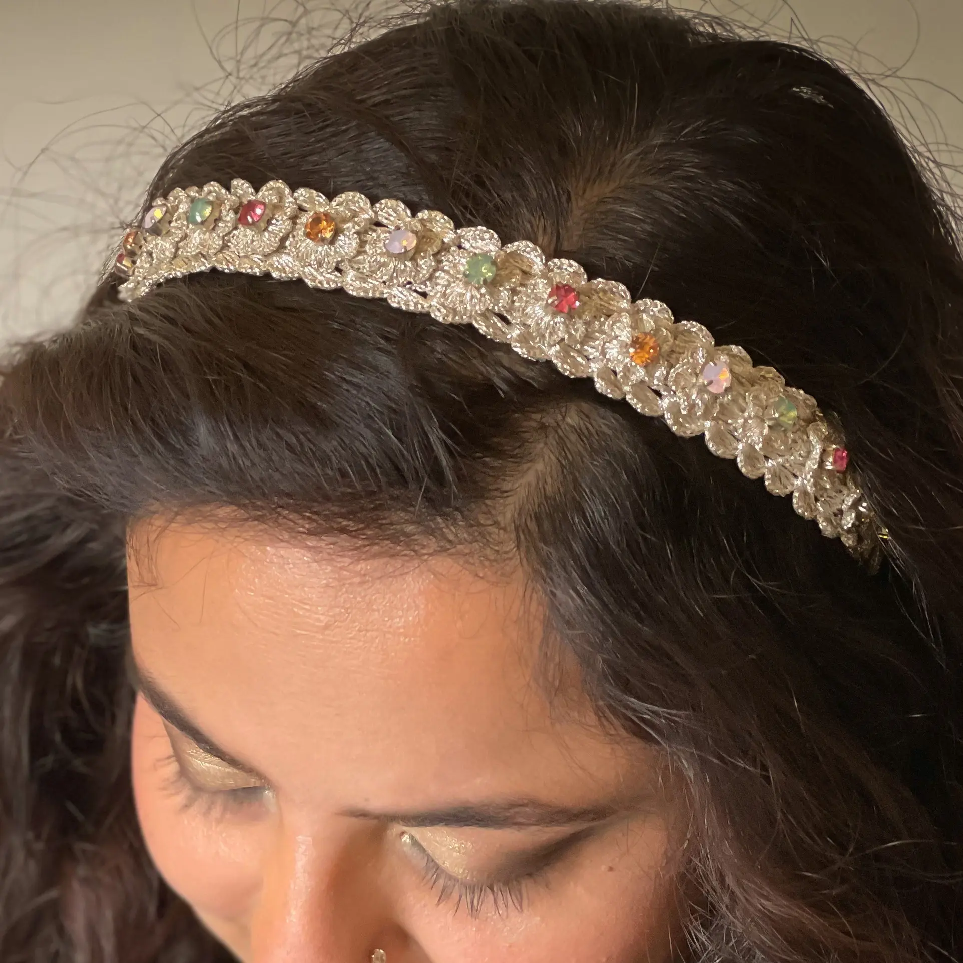 DIANE CROCHET LACE HEADBAND