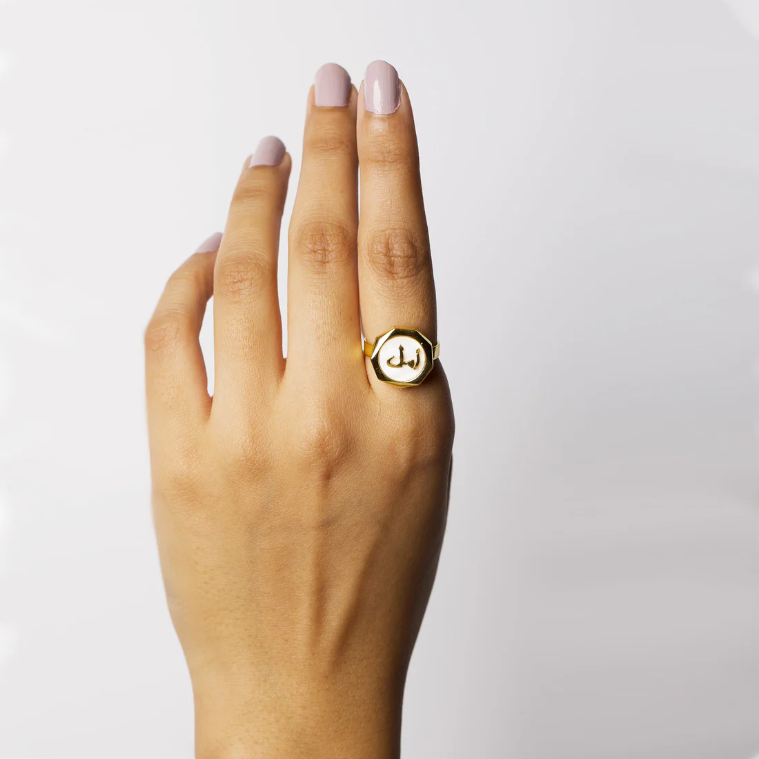 HOPE MOTHER OF PEARL RING