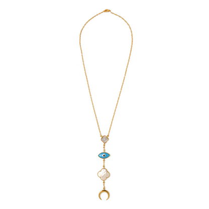 OVER THE MOON NECK CHAIN