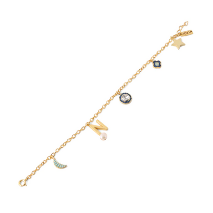 CHAND TARA POLKI PERSONALISED BRACELET