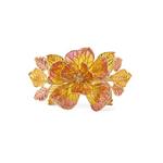 Load image into Gallery viewer, FIORE FLORAL CUFF - CITRINE AND STRAWBERRY
