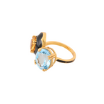 Load image into Gallery viewer, CLASSIC BLUE TOPAZ RING
