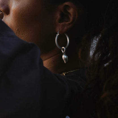 MANGO HOOPS - SILVER