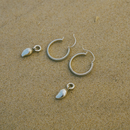 MANGO HOOPS - SILVER