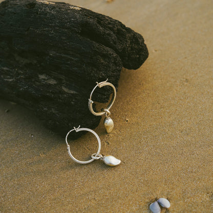 MANGO HOOPS - SILVER