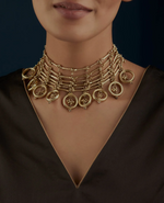 Load image into Gallery viewer, SANTOSHI SHETTY IN RING NECKLACE
