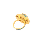 Load image into Gallery viewer, LA PALA RING - JUNGLE GREEN
