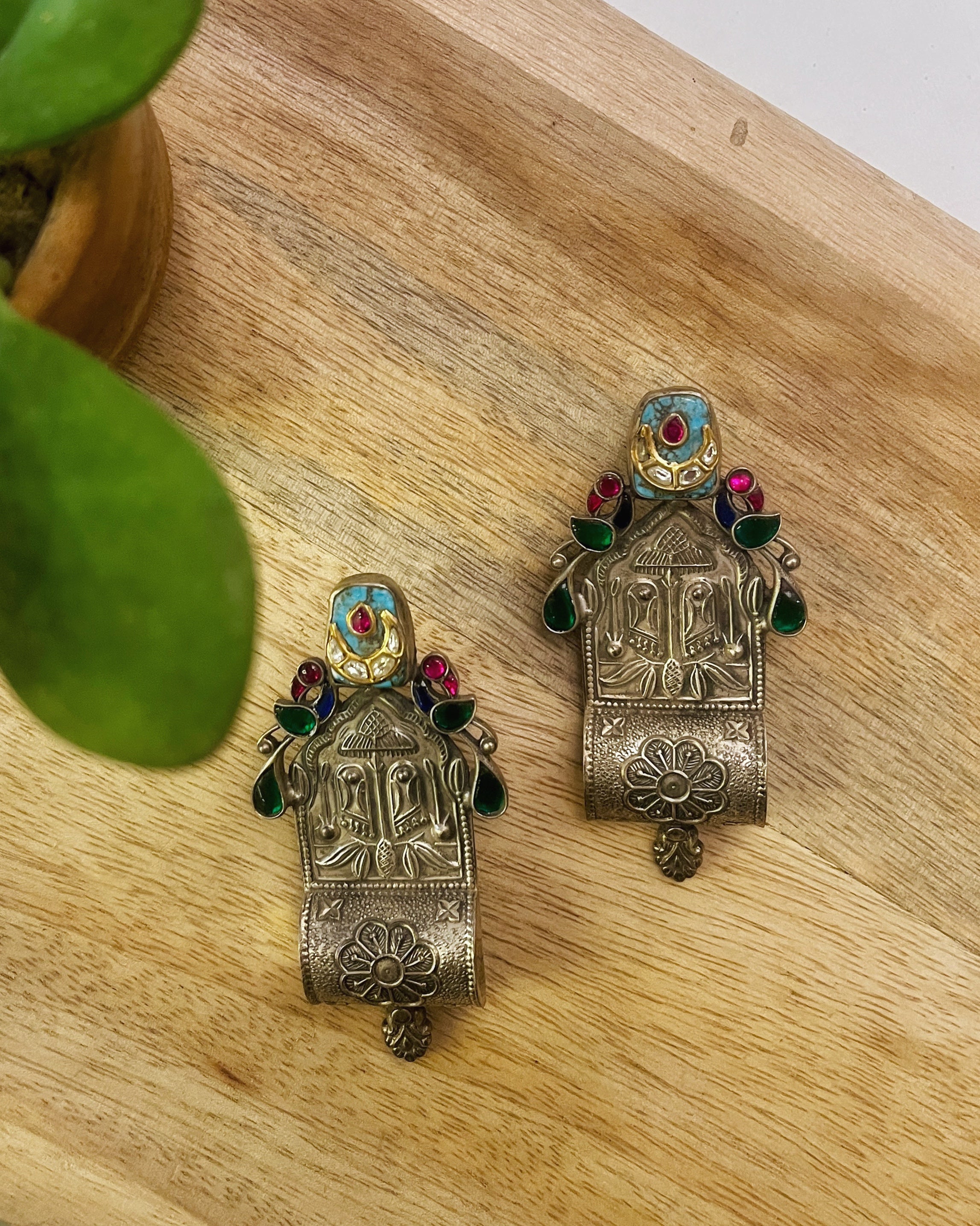 TURQ CHAND EARRINGS