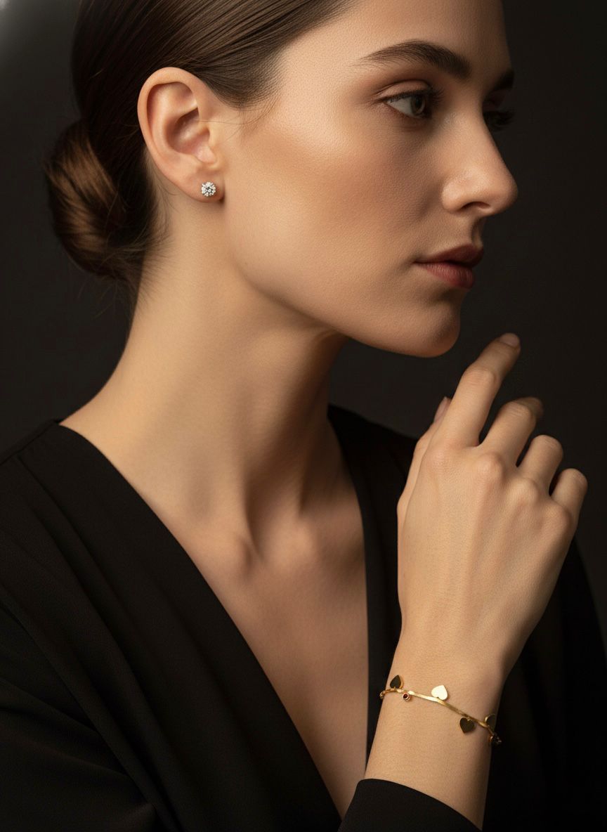 Heart Snake Bracelet