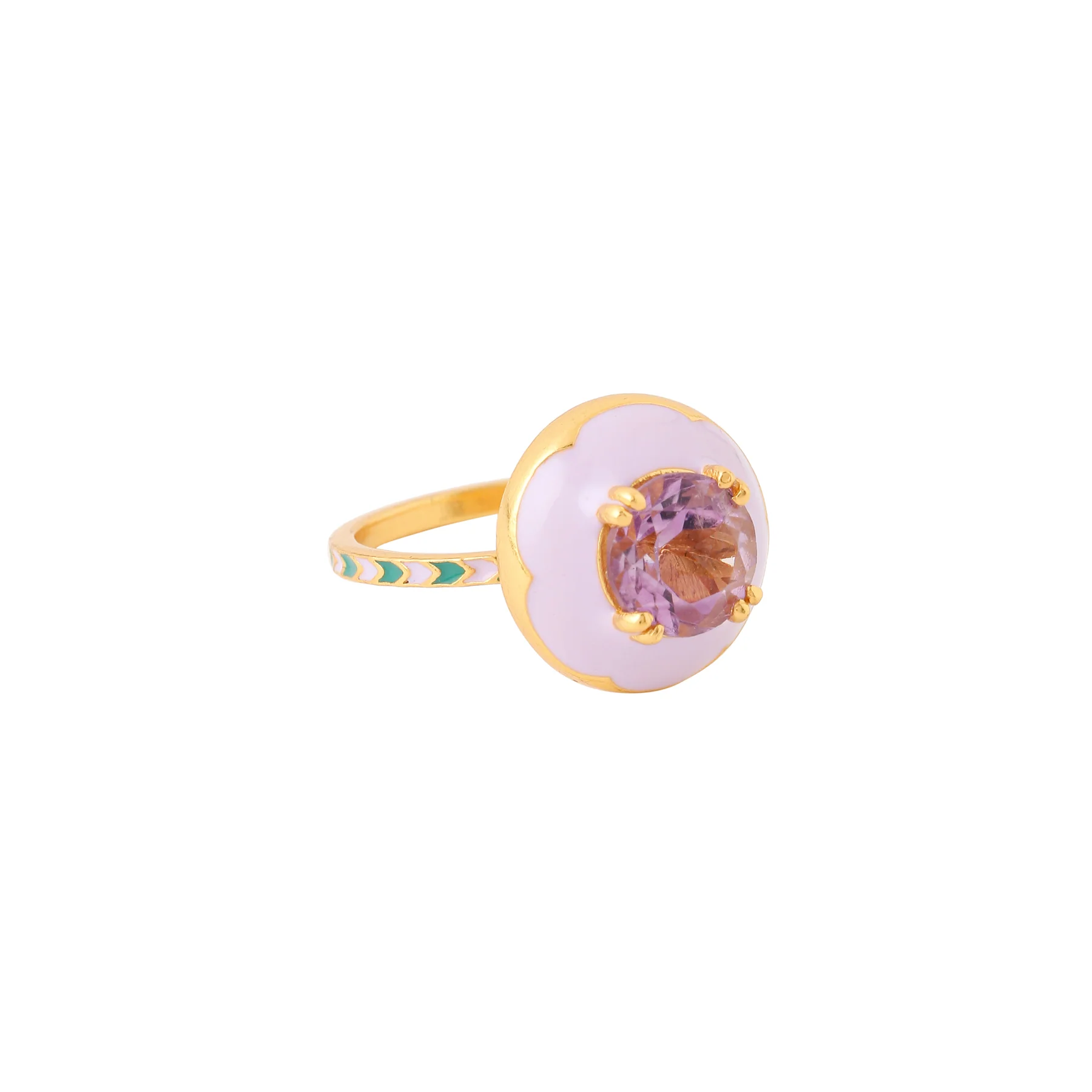 LAVENDER PALMA RING