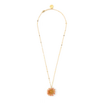 Load image into Gallery viewer, DAISY NECK CHAIN - PINK AND IVORY
