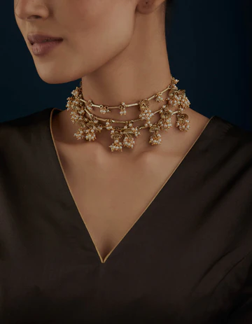 UMBRELA MULTI LAYER NECKLACE