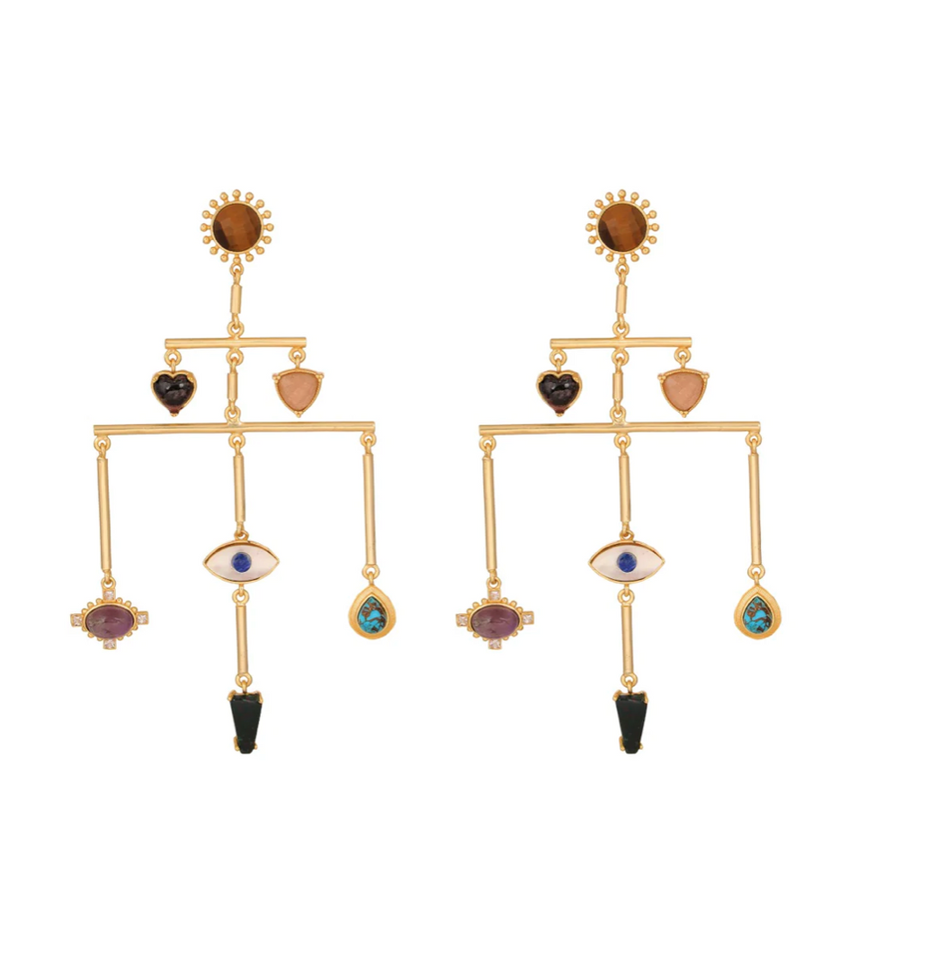 BALANCING ACT STATEMENT EARRINGS