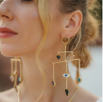 Load image into Gallery viewer, BALANCING ACT STATEMENT EARRINGS
