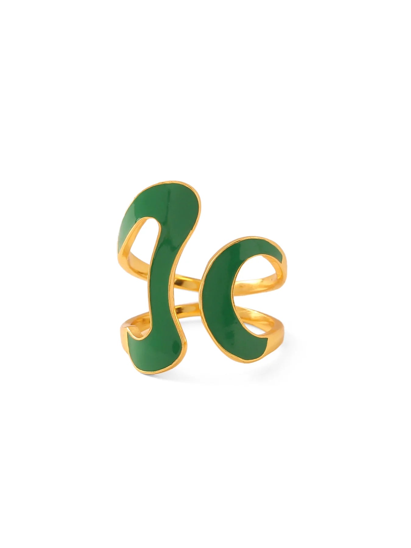 WAVE RING GREEN
