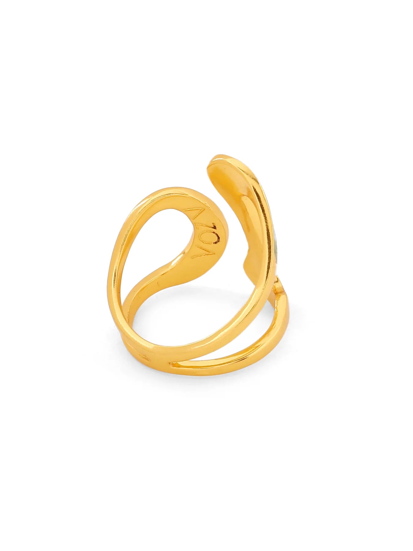 WAVE RING GREEN