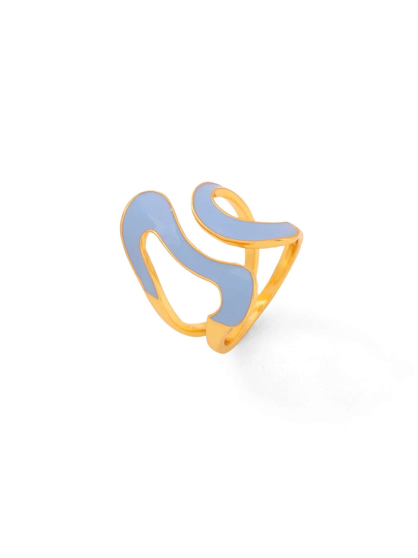 WAVE RING BLUE
