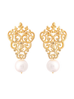 Load image into Gallery viewer, MARGUERITE PEARL EARRINGS
