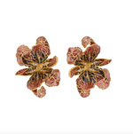 Load image into Gallery viewer, JARDIN EARRINGS - RED &amp; BLACK
